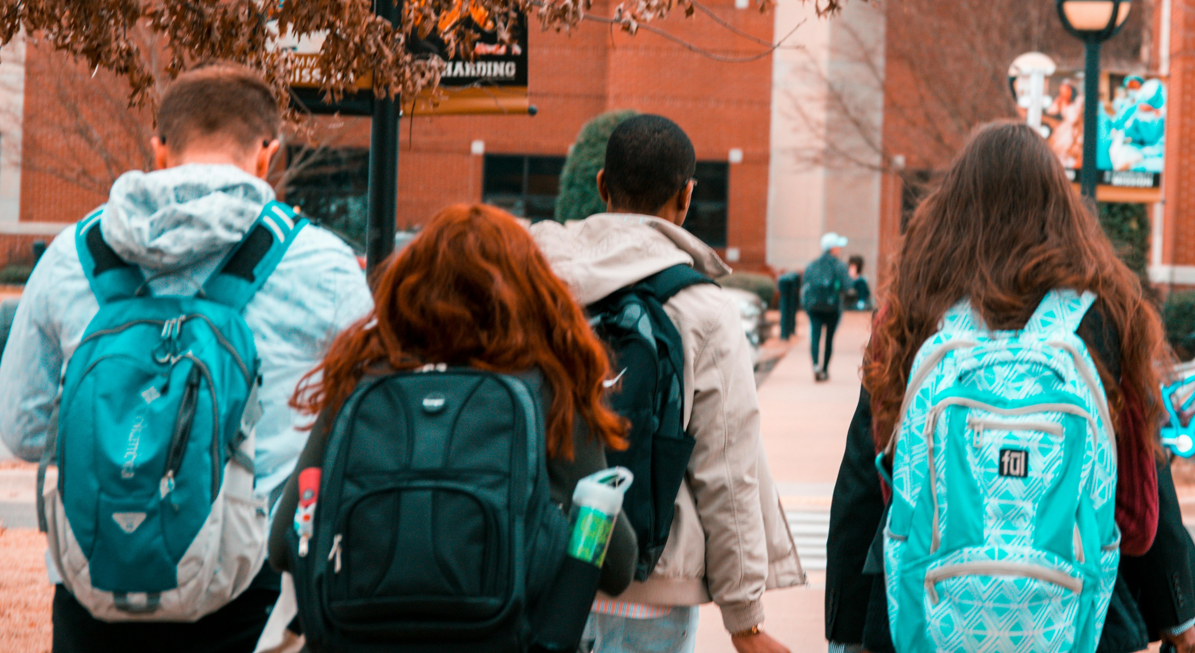 WasteGoGo team collecting trash at a college dormitory, making waste management easier for students and staff.